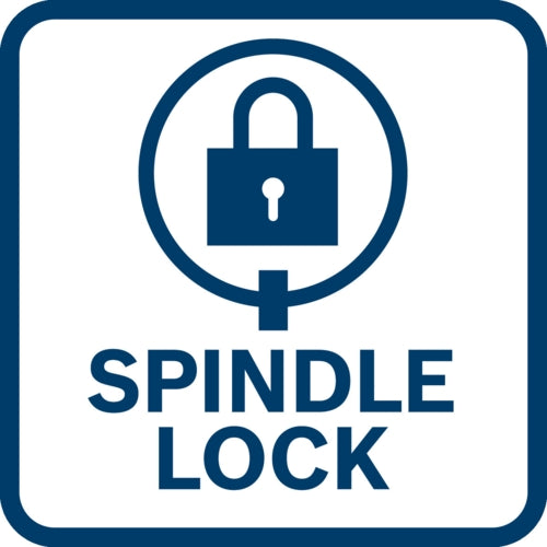 Bosch Spindle Lock Icon
