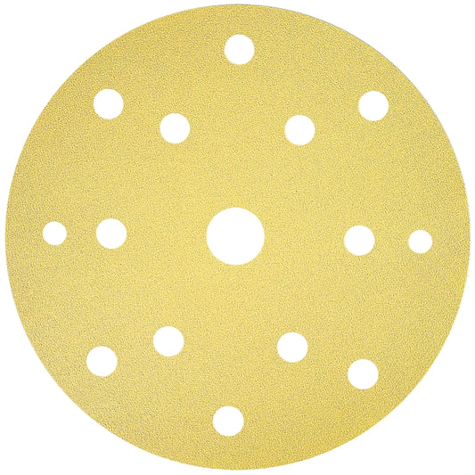 Bosch 50-Piece EXPERT C450 150mm Sanding Discs with 15-Holes, 40 to 320 Grit