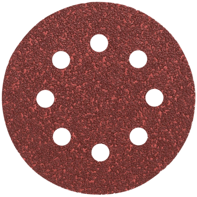 Bosch DIY 5-Piece 115mm Sanding Discs with 8-Holes, 40 to 240 Grit