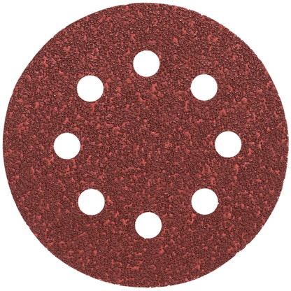 Bosch DIY 5-Piece 115mm Sanding Discs with 8-Holes, 40 to 240 Grit