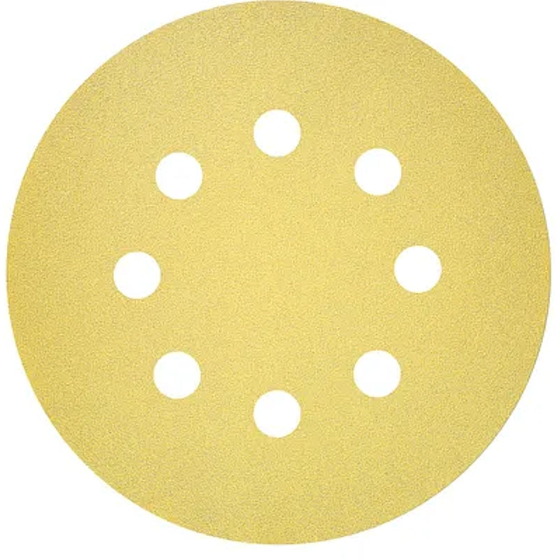 Bosch 50-Piece EXPERT C450 125mm Sanding Discs with 8-Holes, 40 to 320 Grit