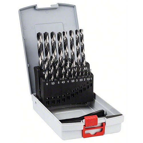 Bosch - 19Pc PointTeQ Mini-X-Line Twist Drill Bit Set 1-10mm | 2608577351