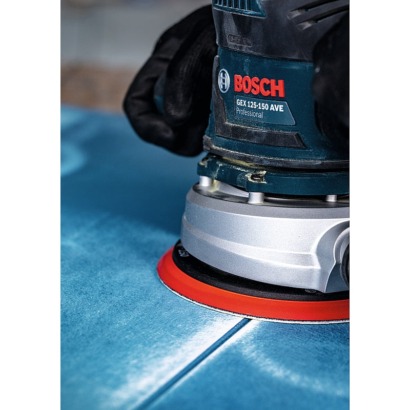 Bosch 5-Piece EXPERT C470 125mm Sanding Discs with 8-Holes, 40 to 320 Grit