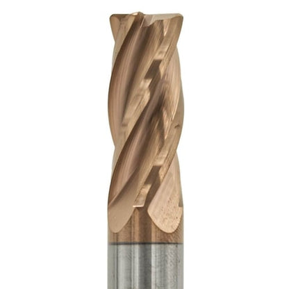 CNC Cutting Bits - Bull Nose End Mill, 4 Flute