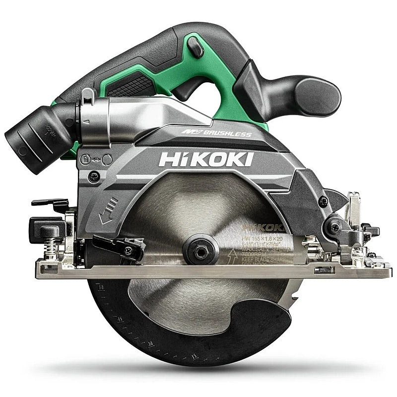 Hikoki MULTI VOLT (36V) Cordless BL Circular Saw 165mm (Bare Tool) | C3606DBW2Z