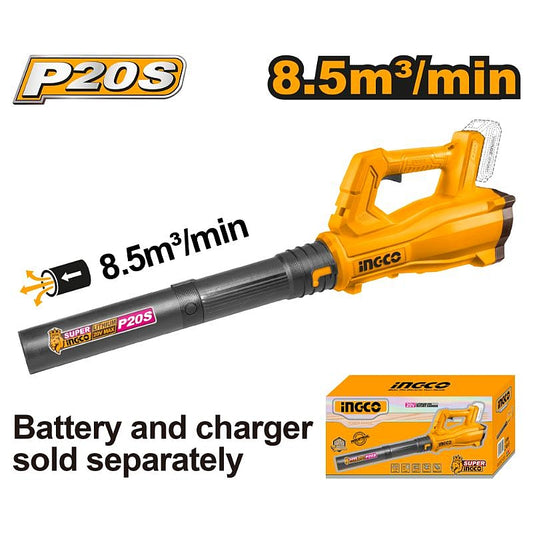 Ingco 20V Cordless Blower 8.5m³/min (Solo Unit) | CABLI20323