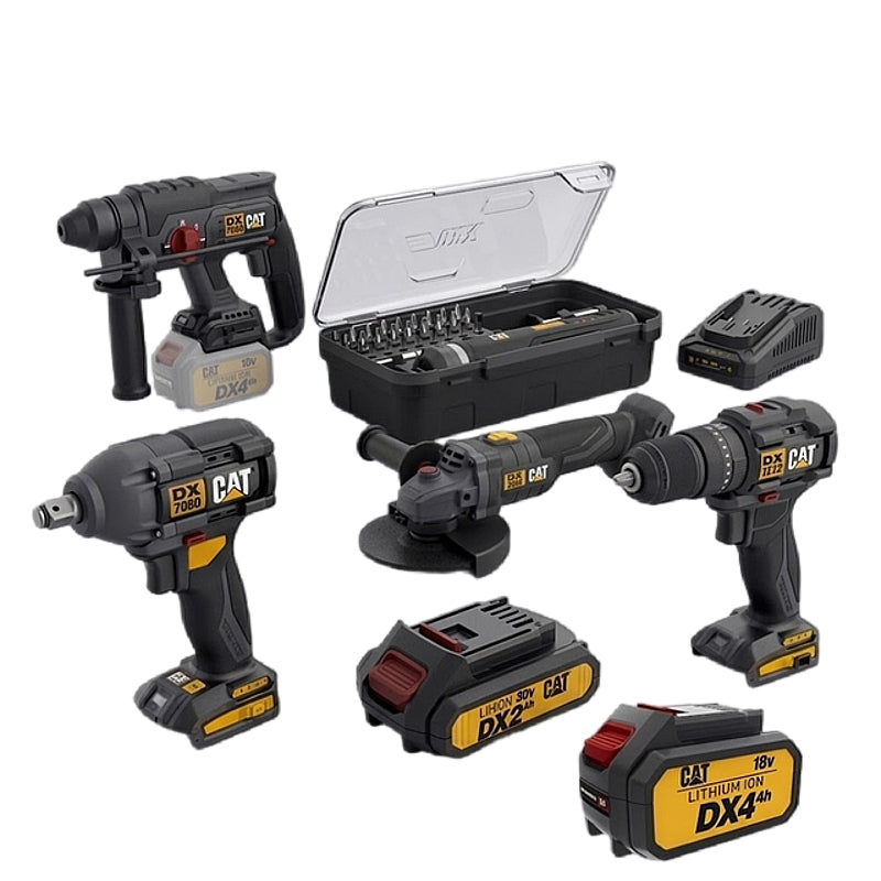 CAT 5-Piece Cordless Power Tool Kit with Tool Bag | CAT-KIT1