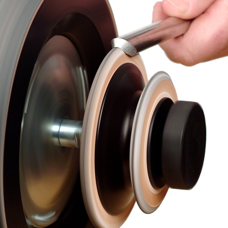 Tormek Profiled Leather Honing Wheel | LA-120