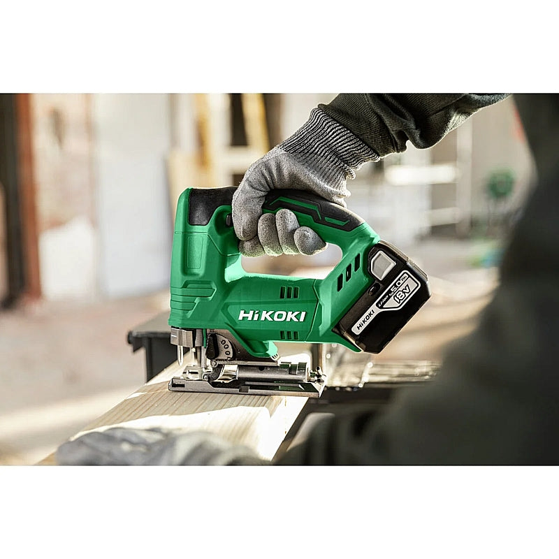 Hikoki Cordless Jig Saw, Bow Handle, 26mm Stroke (Bare Tool) | CJ18DAW2Z