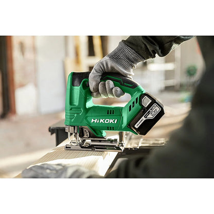 Hikoki Cordless Jig Saw, Bow Handle, 26mm Stroke (Bare Tool) | CJ18DAW2Z