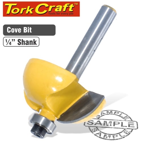 Biggest Router Bit Tork Craft Tork Craft - Cove Router Bit 1/2' – Tools4