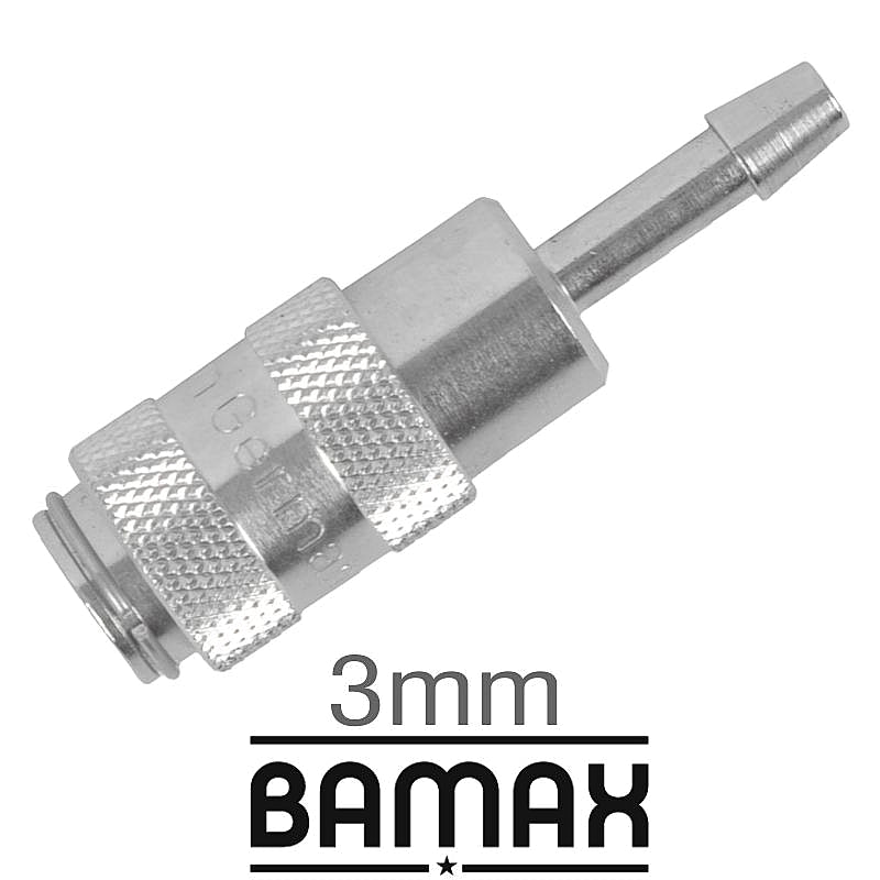 Bamax Super Micron Quick Coupling, 3mm | COM4006-0
