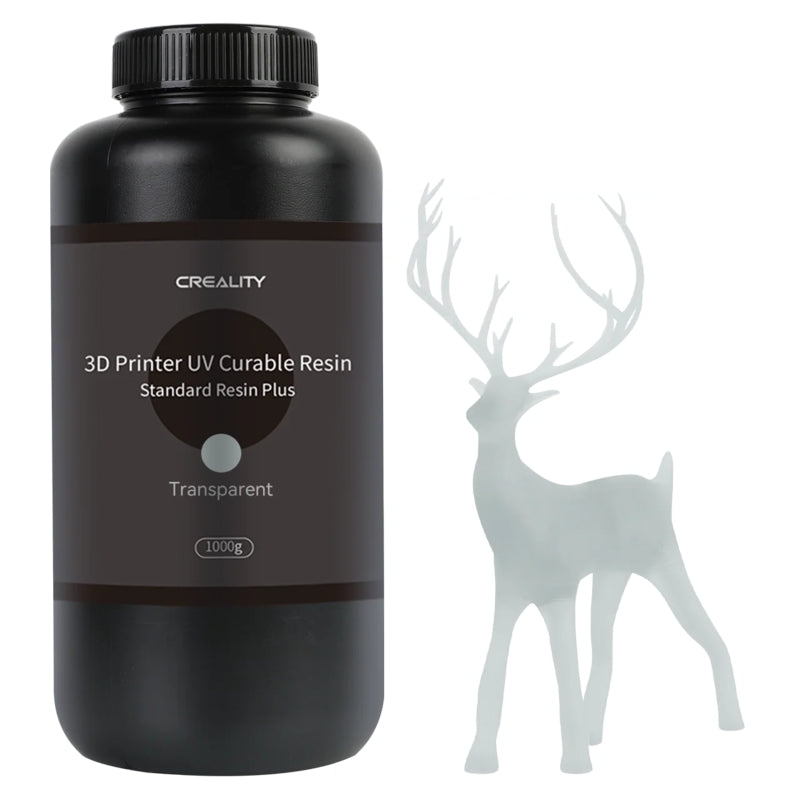 Creality UV Standard Resin Plus, 1kg, Transparent | CRE174