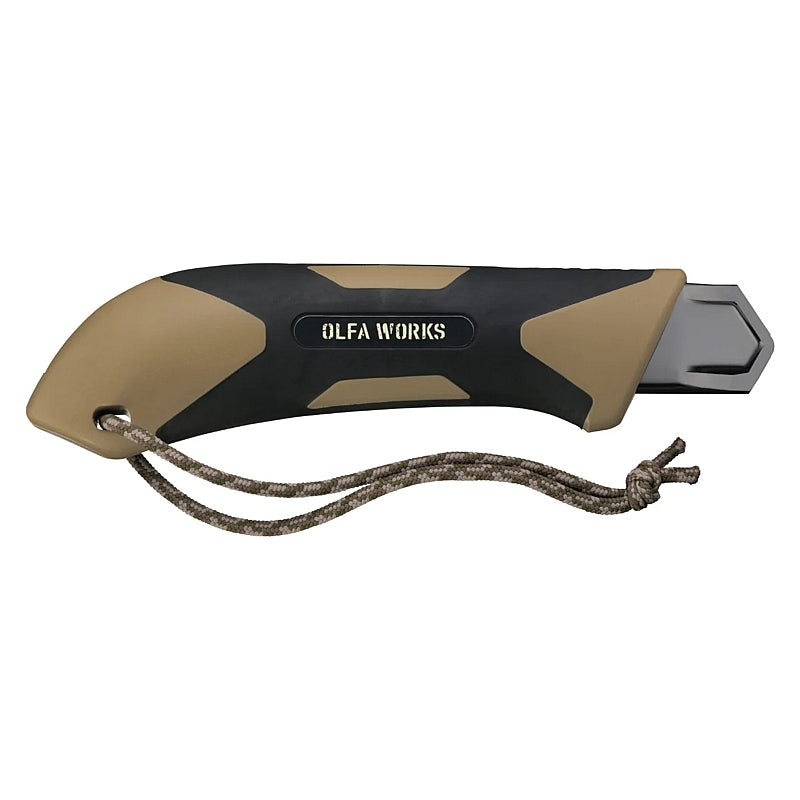 Olfa Works Bushcraft Retractable Blade Saw, Sand Colour | CTR OW-BCS-1-SB-DSB