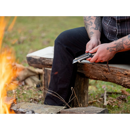 Olfa Works Bushcraft Retractable Blade Saw, Sand Colour | CTR OW-BCS-1-SB-DSB