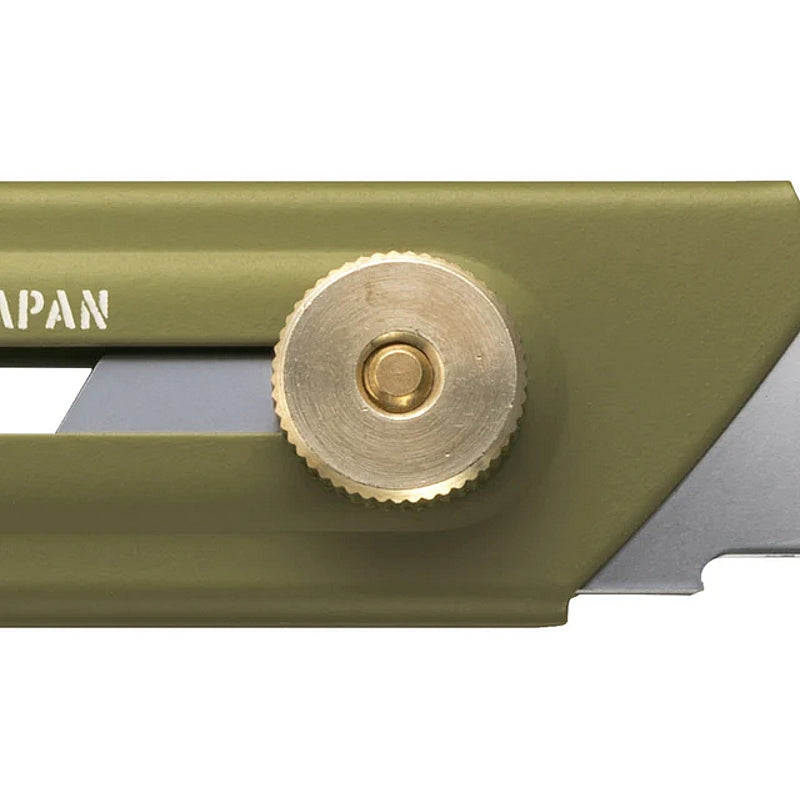 Olfa Works Retractable Blade Camp Utility Knife, Sand Colour | CTR OW-UCK-1-SB-DSB