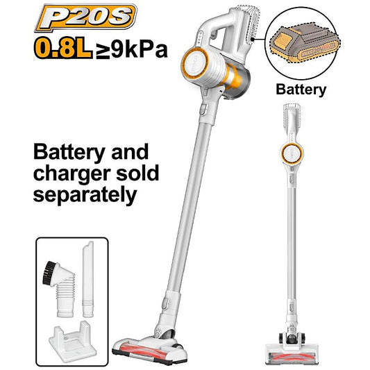 Ingco 20V Cordless 0.8L Vacuum Cleaner (Solo Unit) | CVLI20061