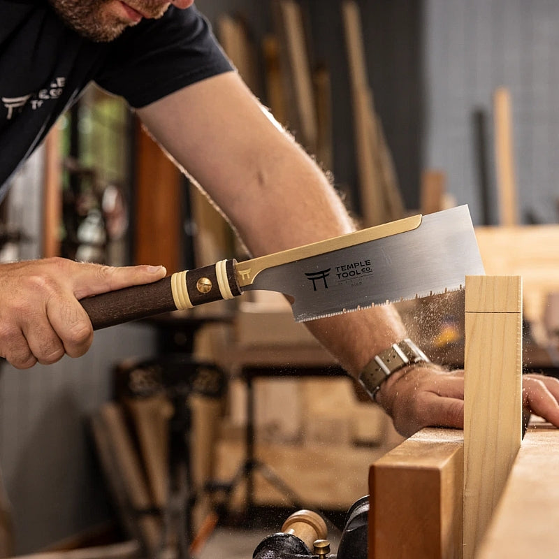 Temple Tool Dozuki Pull Saw, Fine Universal-Cut, 150mm | D-150-D