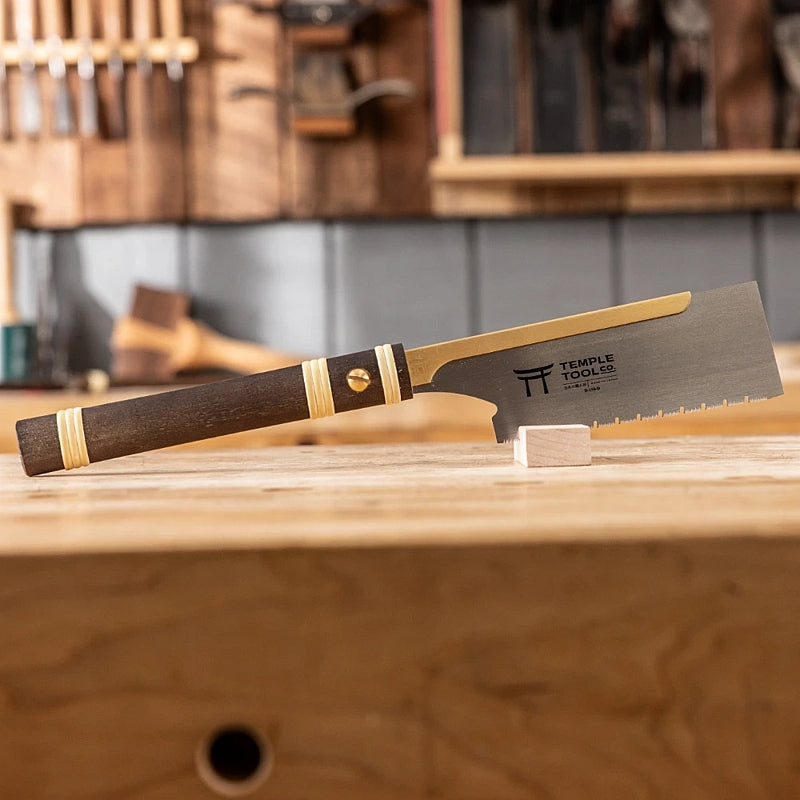 Temple Tool Dozuki Pull Saw, Fine Universal-Cut, 150mm | D-150-D