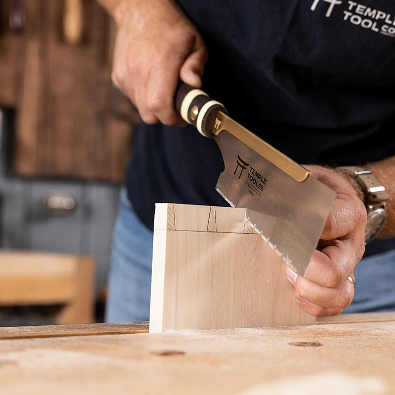 Temple Tool Dozuki Pull Saw, Fine Universal-Cut, 150mm | D-150-D