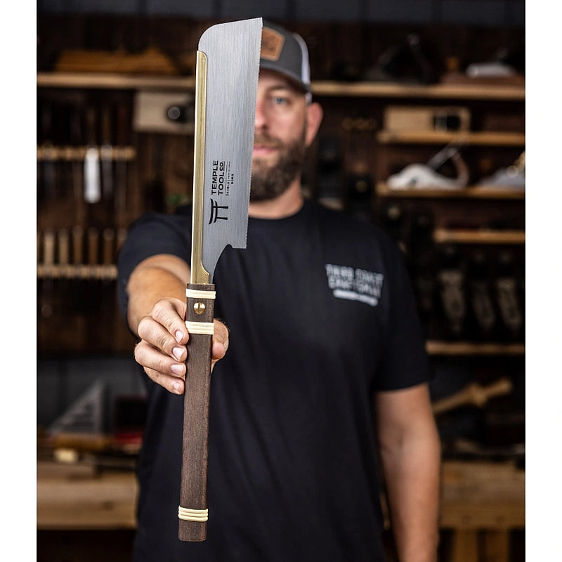 Temple Tool Dozuki Pull Saw, Fine Rip-Cut, 240mm | D-240-R