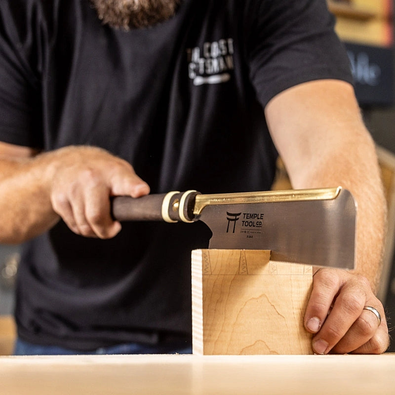 Temple Tool Dozuki Pull Saw, Fine Rip-Cut, 240mm | D-240-R