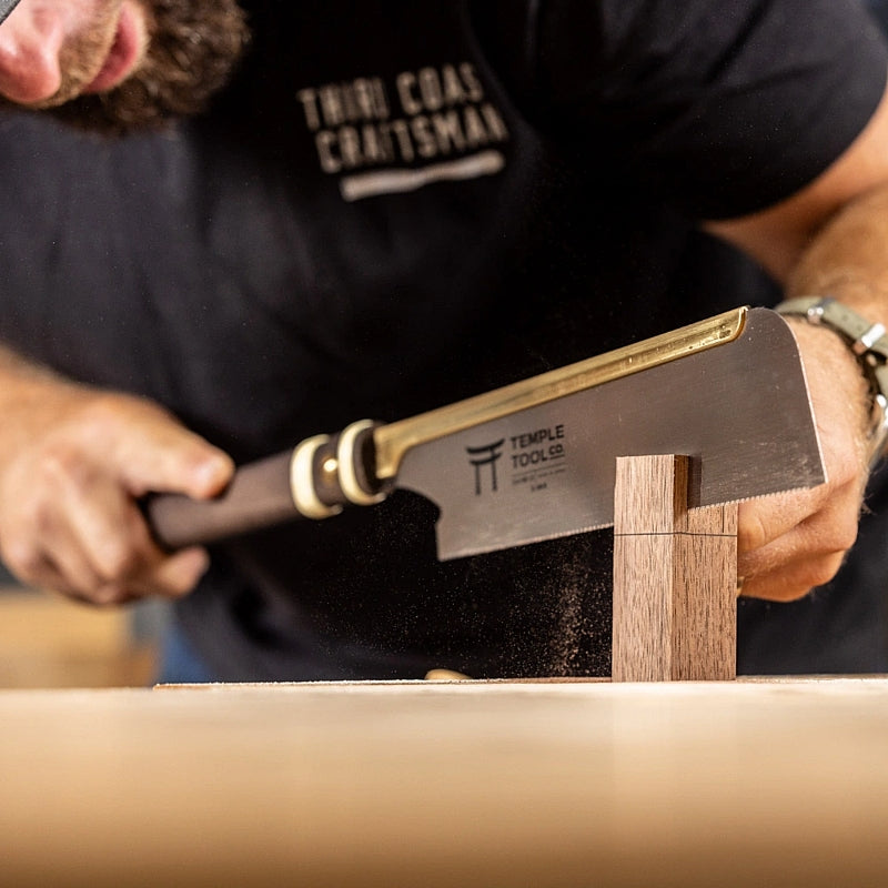 Temple Tool Dozuki Pull Saw, Fine Rip-Cut, 240mm | D-240-R