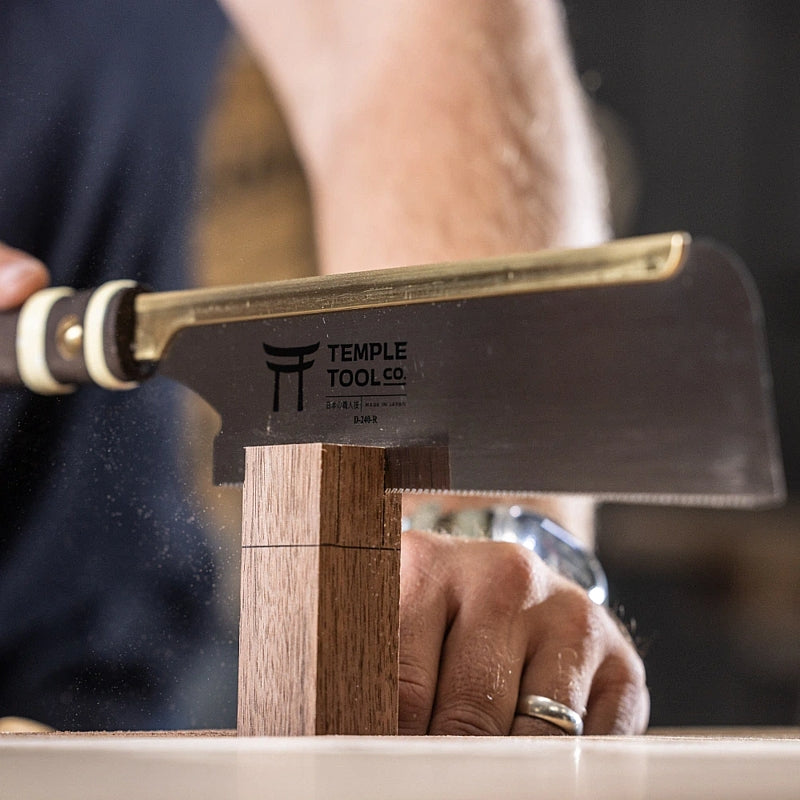 Temple Tool Dozuki Pull Saw, Fine Rip-Cut, 240mm | D-240-R