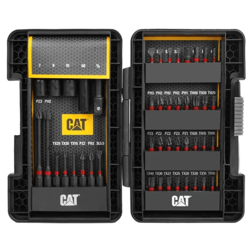 CAT 45 Piece Screwdriver Insert Bit Set | DA01902
