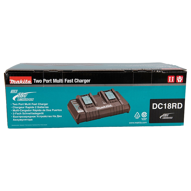 Makita 18V LXT Dual Port Fast Charger | DC18RD