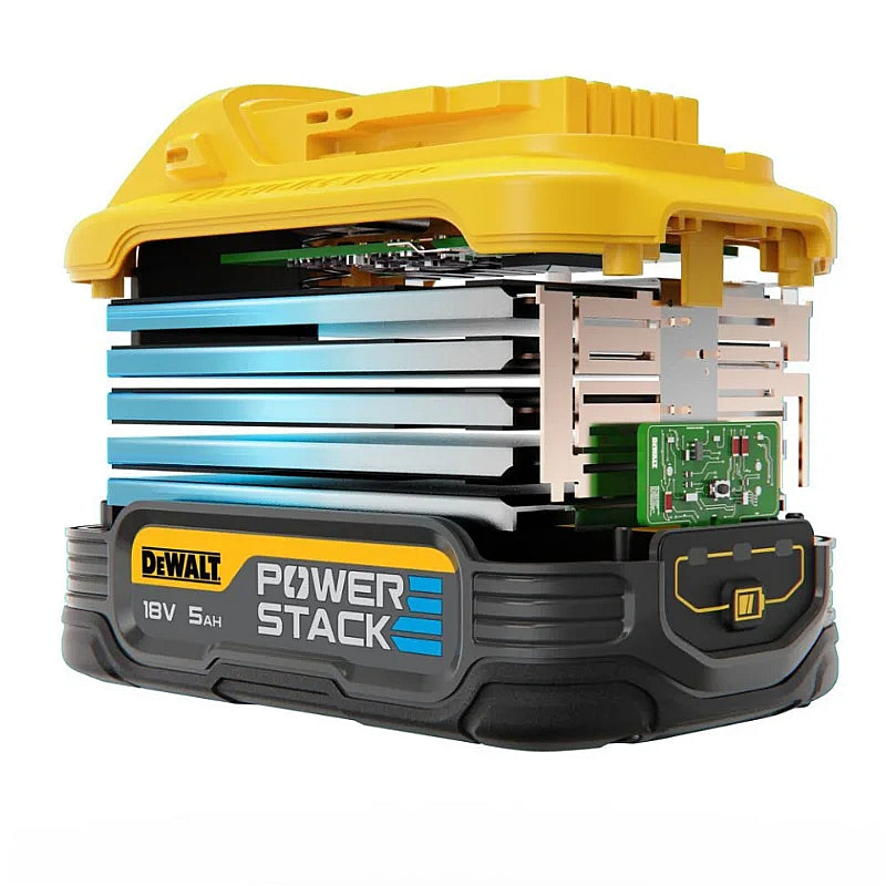 DeWalt POWERSTACK 18V 5.0Ah Li-Ion Twin Battery Starter Kit | DCB1104H2