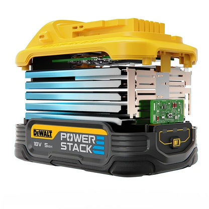 DeWalt POWERSTACK 18V 5.0Ah Li-Ion Twin Battery Starter Kit | DCB1104H2