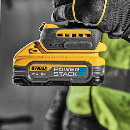 DeWalt POWERSTACK 18V 5.0Ah Li-Ion Twin Battery Starter Kit | DCB1104H2