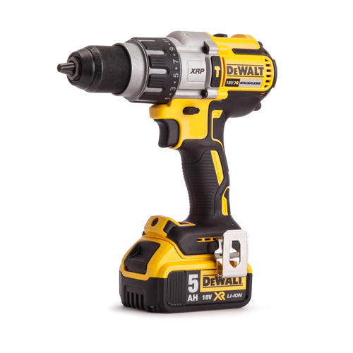 Dewalt DCD996P6 18V Li-Ion XR 3 Speed BL Hammer Drill (2 x 5Ah Batteries)