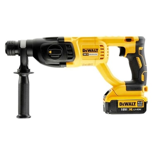 DEWALT - Cordless 18V XR Brushless SDS+ Rotary Hammer (1x 4Ah Battery) | DCH133M1