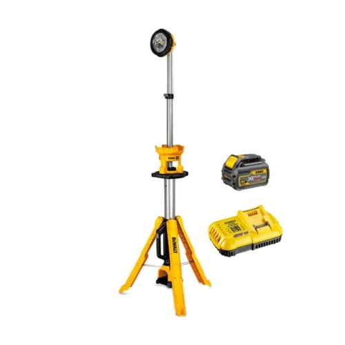 DEWALT - Cordless 18V LED Tripod Light Kit | DCL079T1