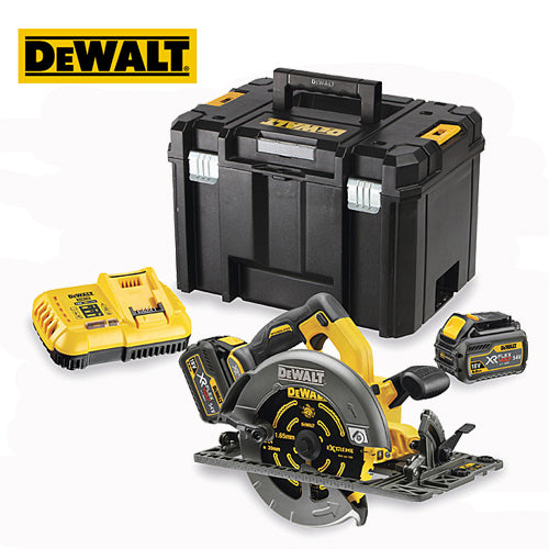 DeWalt DCS576T2 Precision Track Circular Saw XR BL 54V Flex Volt 61mm (Without Guide Rail)