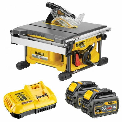 DEWALT - Flexvolt 54V BL Tablesaw 250mm (2 x 54V Batteries) | DCS7485T2