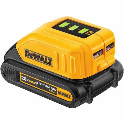 DEWALT DCB090 USB Charging XR Battery Adapter