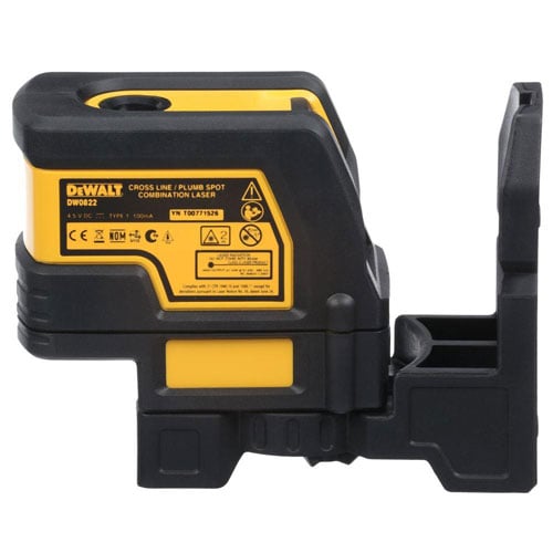 Dewalt DW0822 Self Leveling Cross Line and Plumb Spots Laser Level