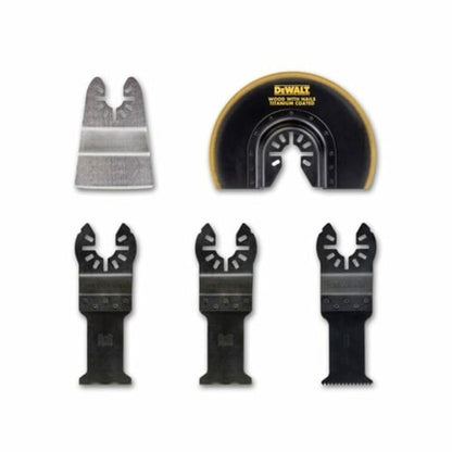 DEWALT - 5Pc Saw Blade Set for Multi-Tool in Tough Case | DT20715