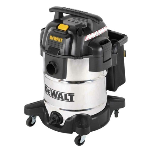 DEWALT - Portable 38L Stainless Steel Wet Dry Vacuum Cleaner 1250W | DXV38SPTA