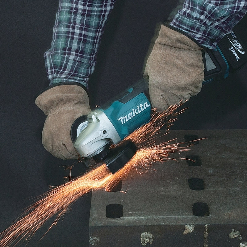 Makita 18V Cordless Brushless Angle Grinder 115mm (Bare Tool) | DGA458ZJ