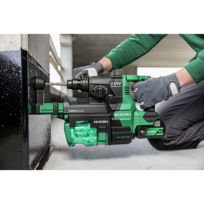 HiKOKI 18V Cordless BL SDS-Plus Rotary Hammer Drill 3.2J (Bare Tool) | DH1826DAW2Z