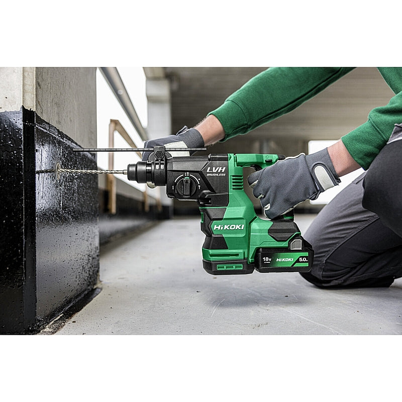 HiKOKI 18V Cordless BL SDS-Plus Rotary Hammer Drill 3.2J (Bare Tool) | DH1826DAW2Z
