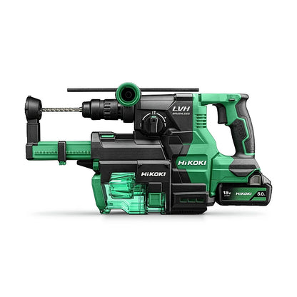 HiKOKI 18V Cordless BL SDS-Plus Rotary Hammer Drill 3.2J, 2.0Ah Set | DH1826DCWUZ