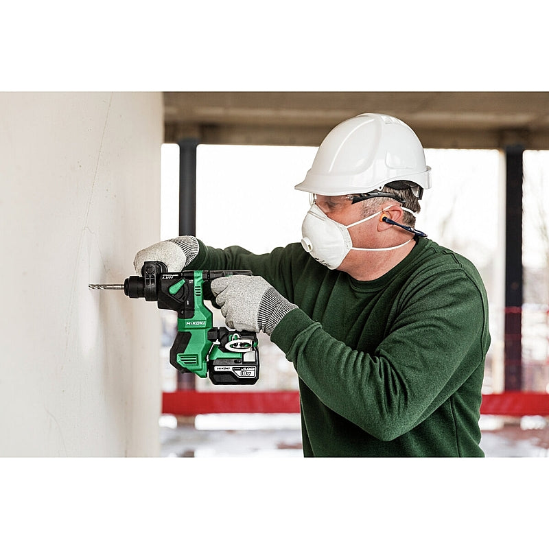 HiKOKI 18V Cordless BL SDS-Plus Rotary Hammer Drill 1.3J (Bare Tool) | DH18DPAW2Z