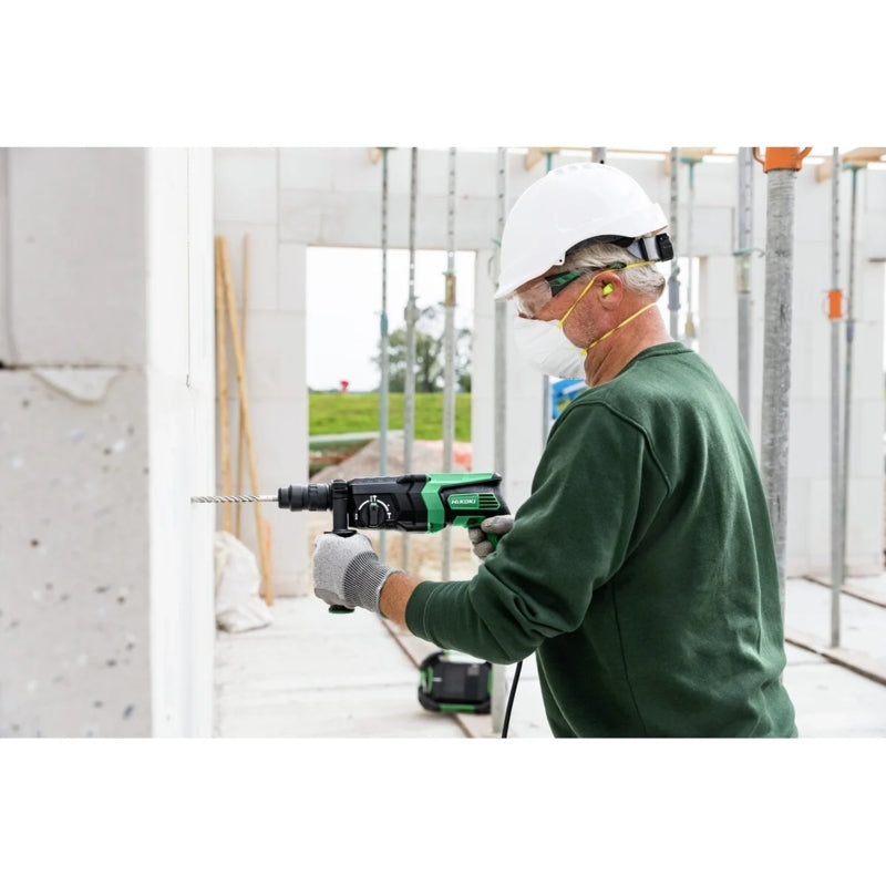 HiKOKI SDS-Plus Rotary Hammer Drill 2.9J, 830W | DH26PMCWSZ