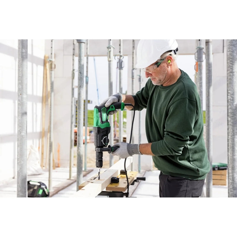 HiKOKI SDS-Plus Rotary Hammer Drill 2.9J, 830W | DH26PMCWSZ