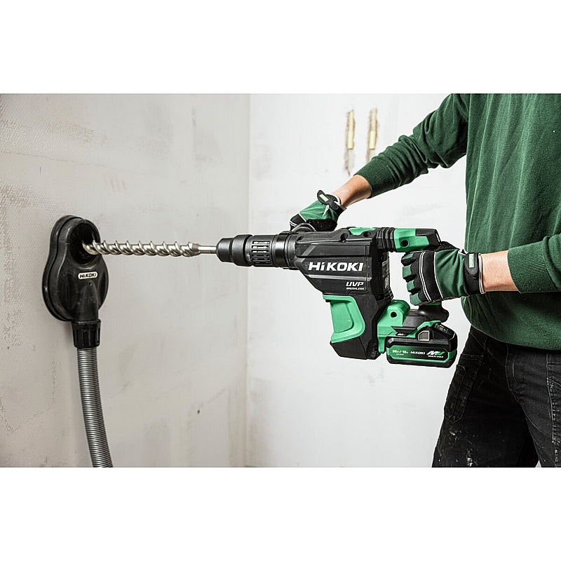 HiKOKI MULTI VOLT (36V) Cordless BL SDS-Max Rotary Hammer Drill 9.2J (Bare Tool) | DH3640DAW2Z